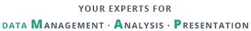 Datamap: Your Experts for Data Management, Analysis, Presentation